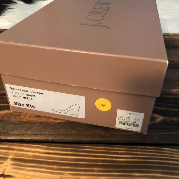 •SOLD• 🆕 J. CREW Martina Patent Wedges - Picture 8 of 8